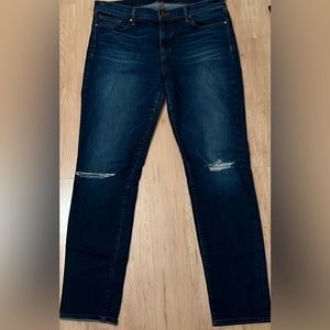J Brand Alta Distressed/ Destroyed Jeans size 31